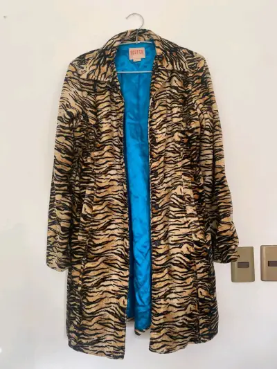 Abrigo estampado animal print Foster - miniatura 1