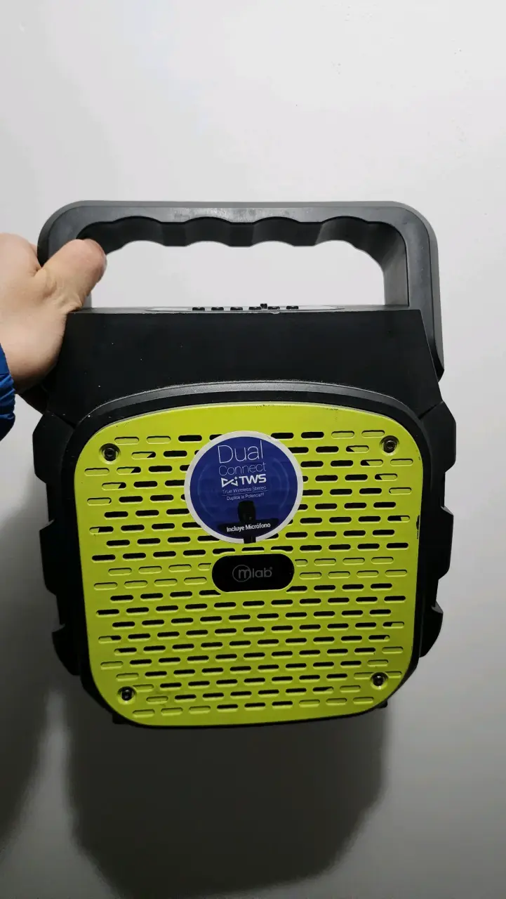 Parlante portátil Mlab Dual Connect TWS - 1