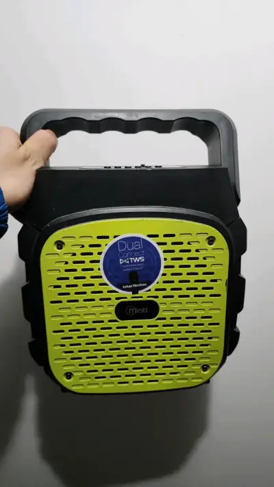 Parlante portátil Mlab Dual Connect TWS - miniatura 1