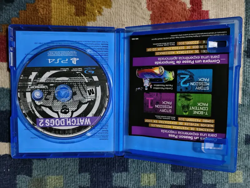 Juego PS4 Watch Dogs 2 cómo nuevo
