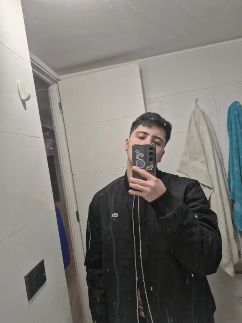 Chaqueta bomber negra Lacoste - 4