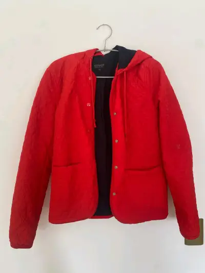 Chaqueta acolchada roja Topshop - miniatura 1