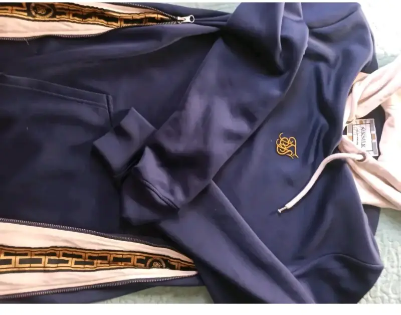 Polerón SikSilk azul con capucha - 2