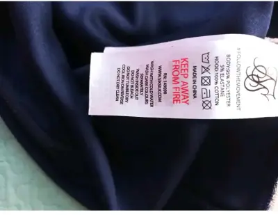 Polerón SikSilk azul con capucha - miniatura 3