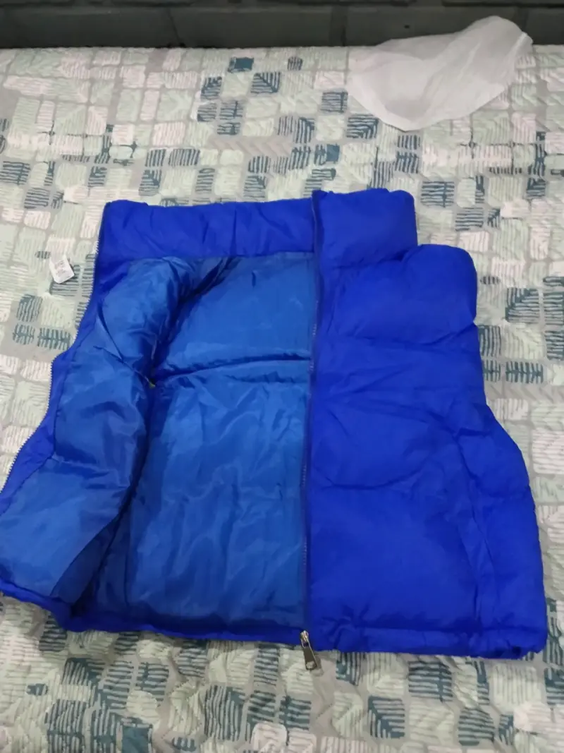 Chaqueta acolchado azul unisex - 1