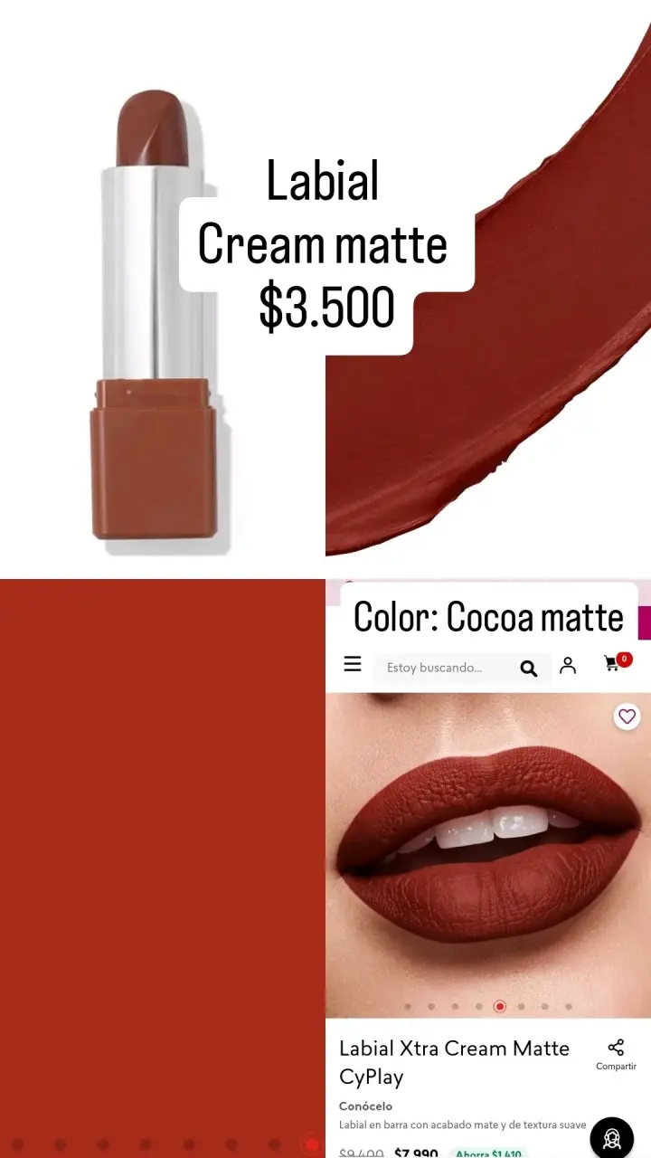 Tinta labial hidratante Cyzone Caramel Latte - 4
