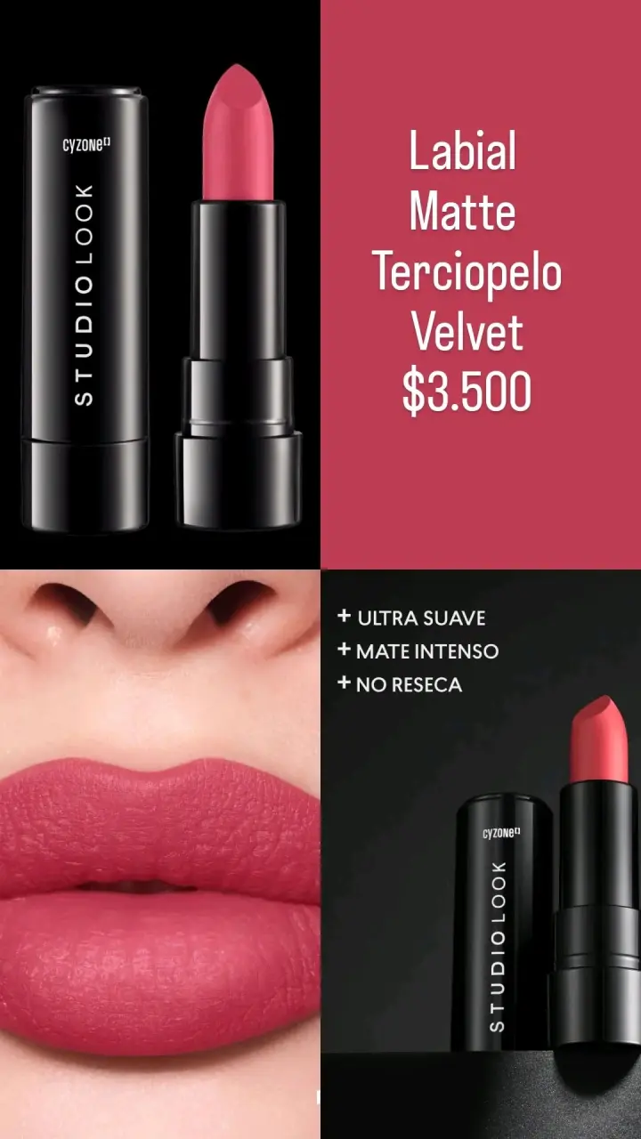 Tinta labial hidratante Cyzone Caramel Latte - 6