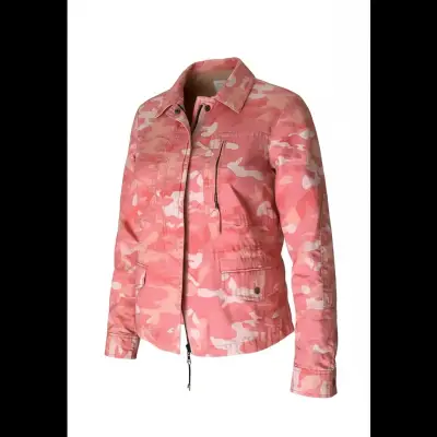 Chaqueta camuflaje rosa para mujer - miniatura 2