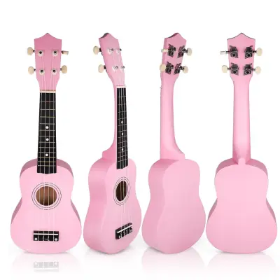 Ukulele soprano rosa para principiantes - miniatura 2