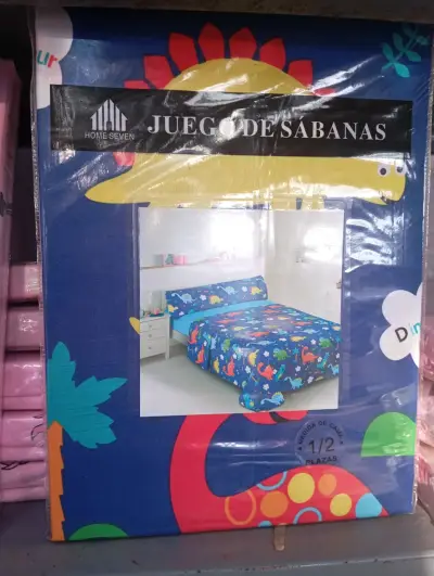Juego de sábanas infantil 1.5 plazas Home Seven - miniatura 1