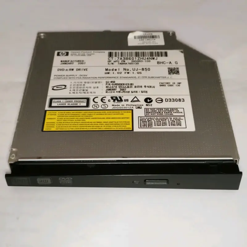 UNIDAD DVD-RW HP MODELO UJ-850 - 1