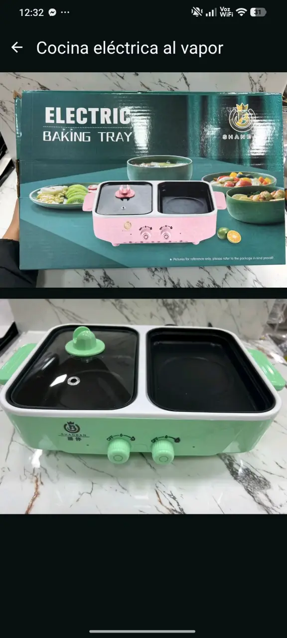 Cocina eléctrica al vapor Shanban