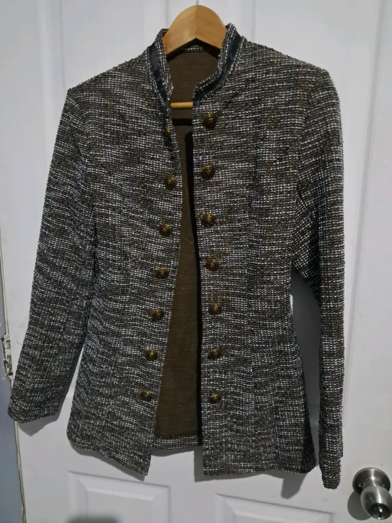 Blazer estampado colorido para mujer - 2