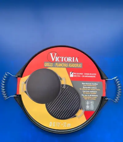 Plancha hierro  asadora Victoria 32 cm - miniatura 1