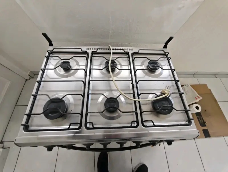 Cocina a gas Fensa de acero inoxidable - 2