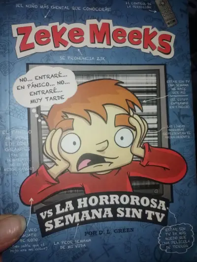 Libro Zeke Meeks vs la horrorosa semana sin TV - miniatura 1