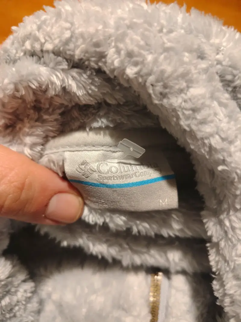 Chaqueta polar Columbia gris claro - 2