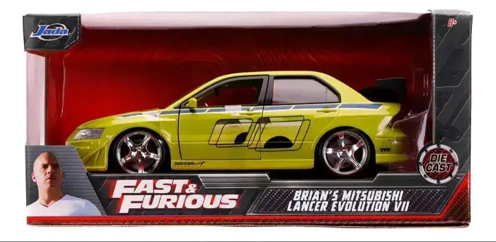 Auto de colección Mitsubishi Lancer Evolution VII