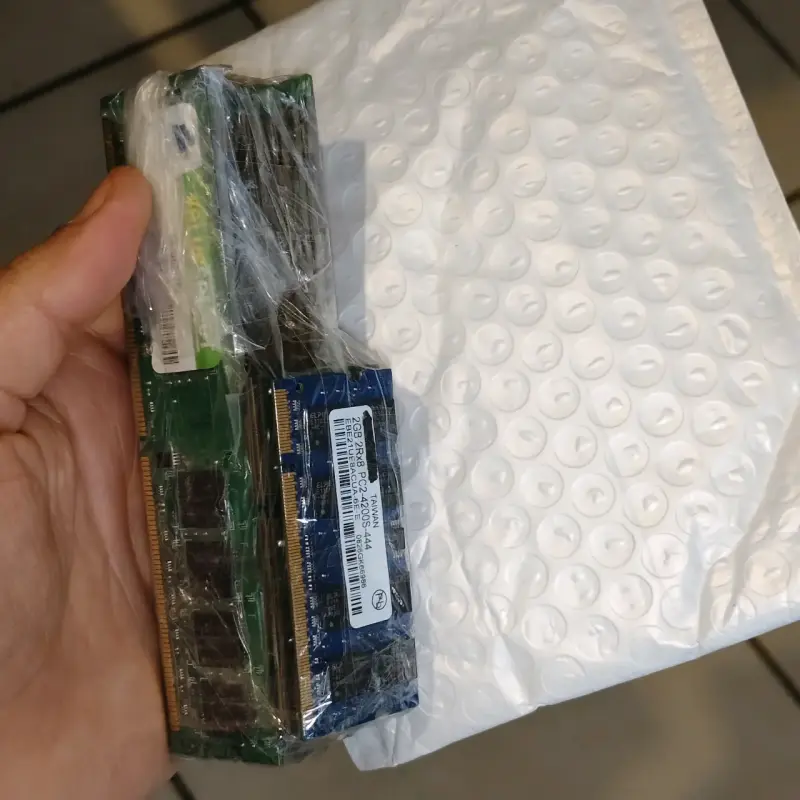 LOTE DE 15 MEMORIAS RAM DDR3 Y DDR2 - 5