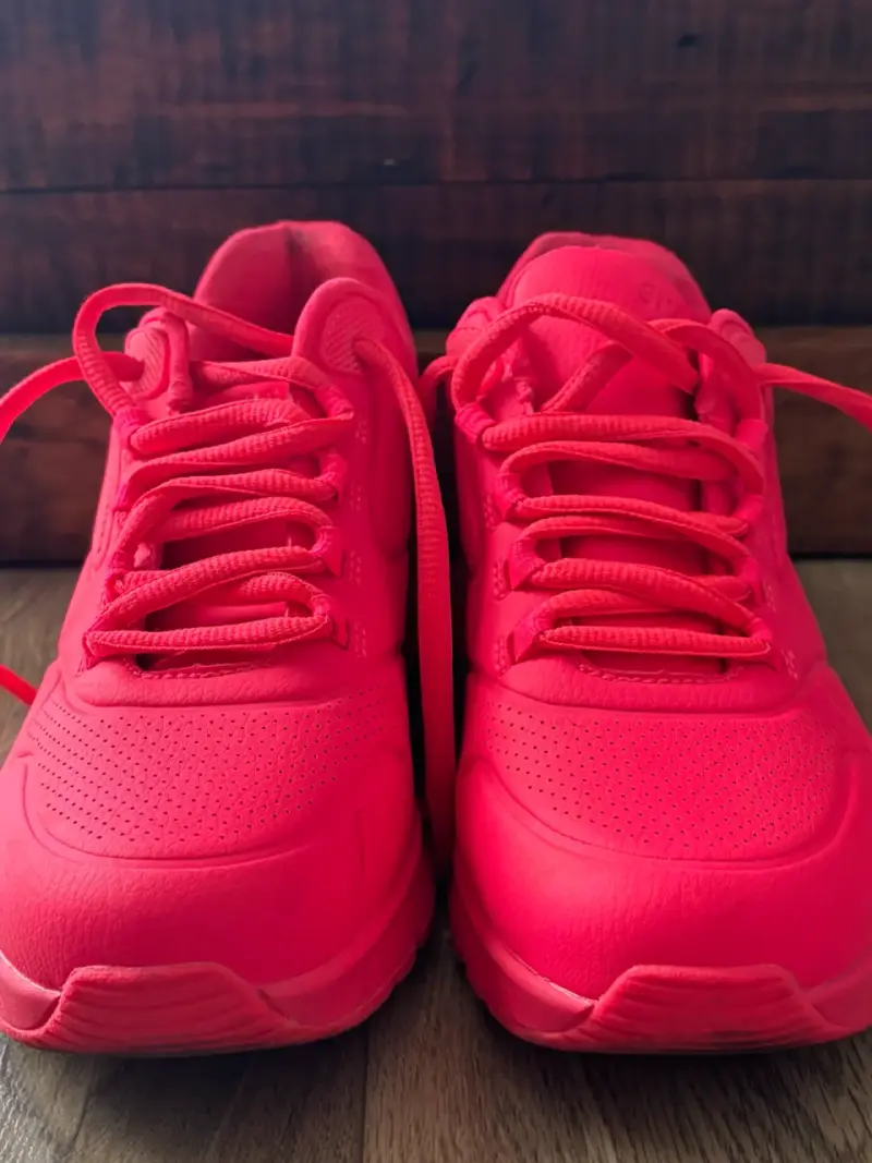 Zapatillas Skechers, color Coral/sandia para mujer - 4