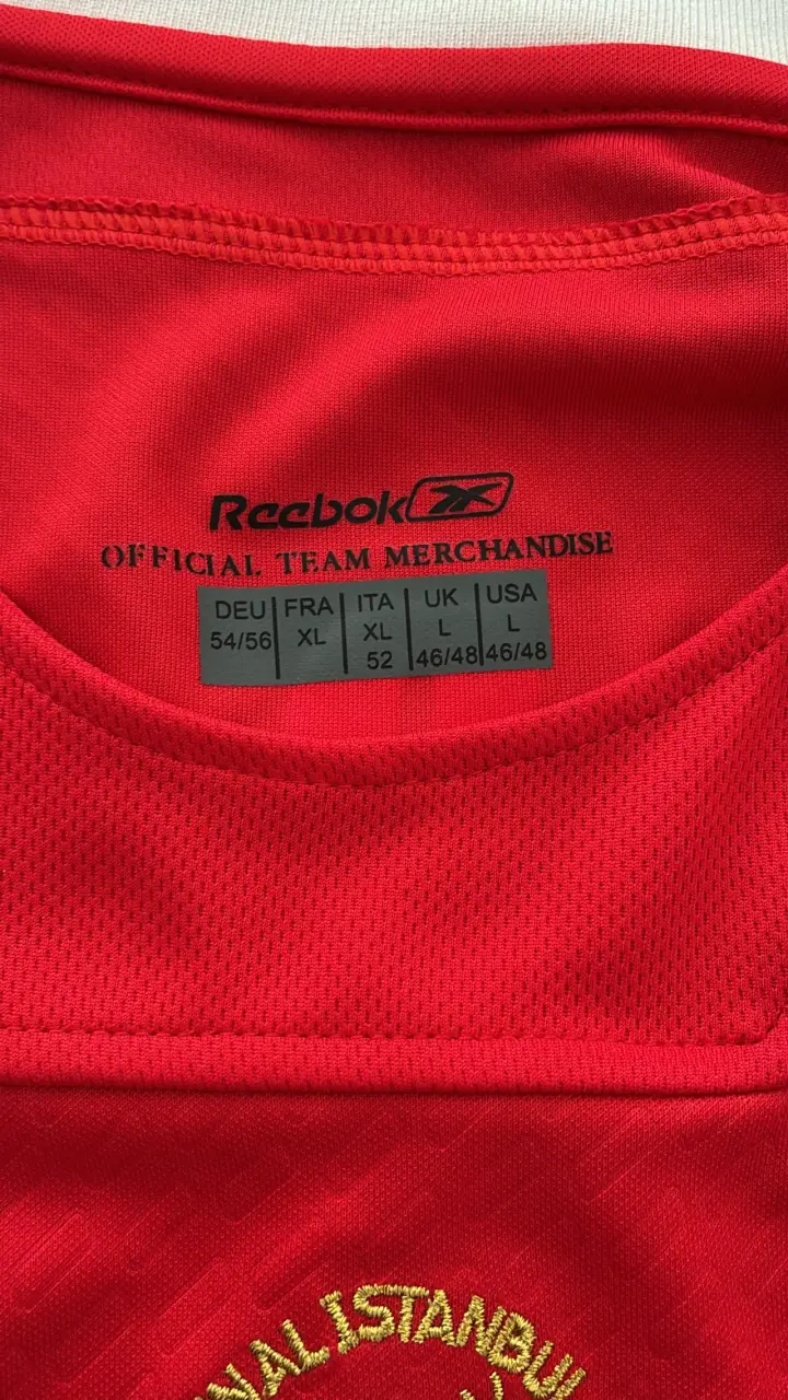 Camiseta Liverpool Champions League 2005. - 2