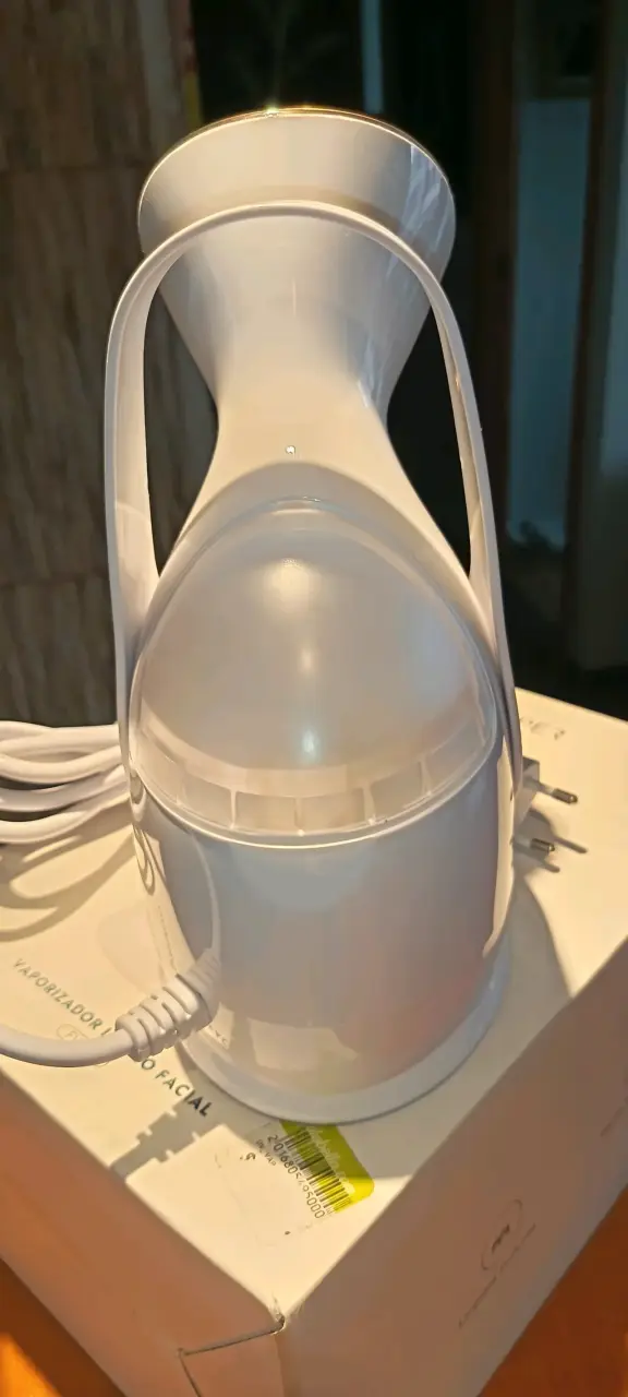Vaporizador facial Vesper blanco compacto - 2