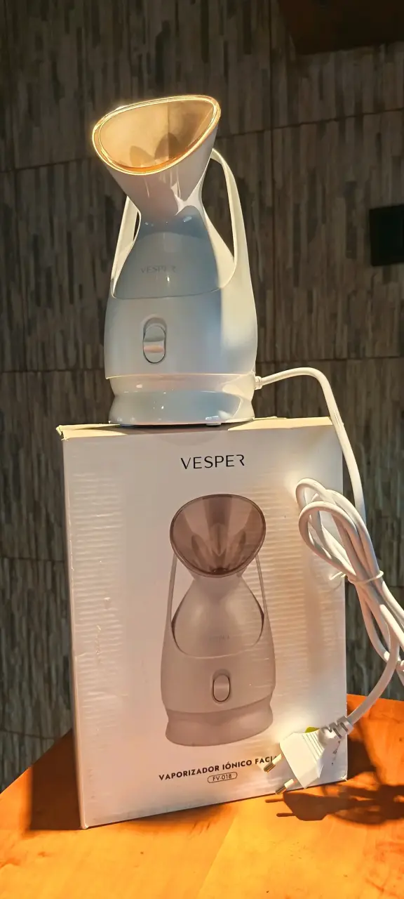 Vaporizador facial Vesper blanco compacto - 5