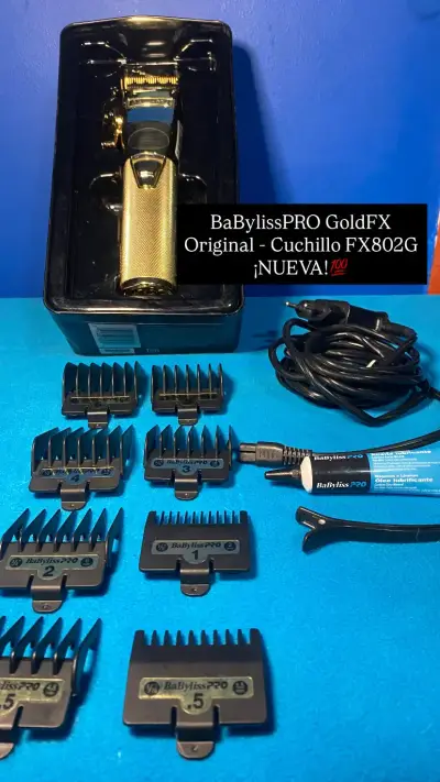 Máquina de cortar pelo BaBylissPRO GoldFX nueva - miniatura 1