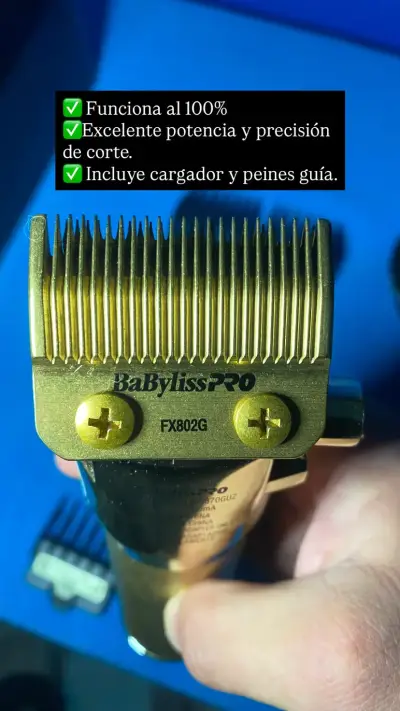 Máquina de cortar pelo BaBylissPRO GoldFX nueva - miniatura 3