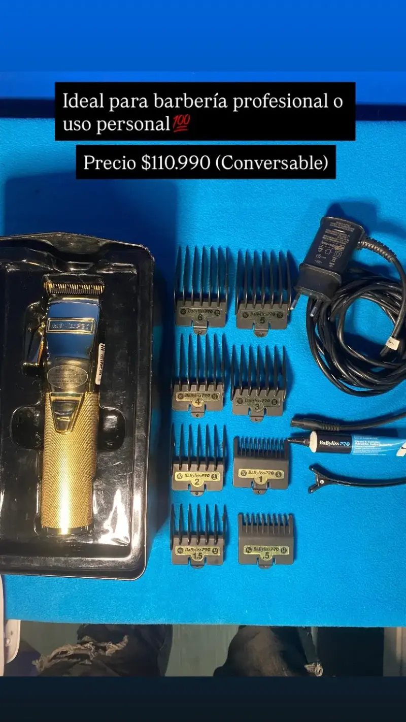 Máquina de cortar pelo BaBylissPRO GoldFX nueva - 4