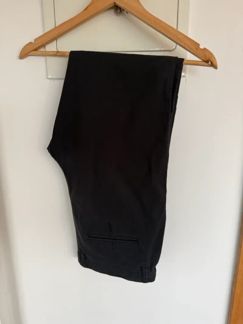 Pantalones azul oscuro casuales para hombre - 1
