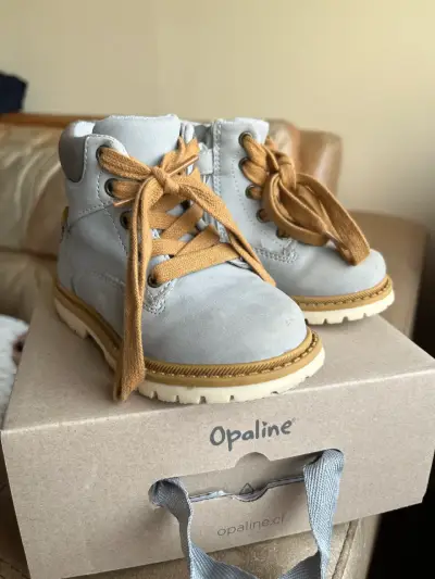 Botines infantiles Opaline gris claro - miniatura 1