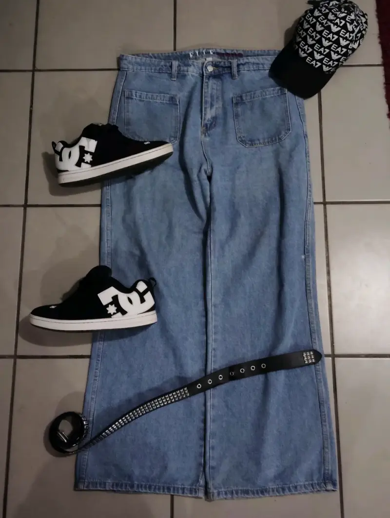 Jeans anchos marca ELLE JEANS - 1