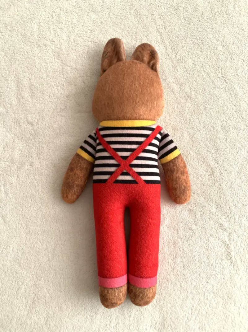 Peluche fauna nativa Vizcacha Austral con bolso - 3