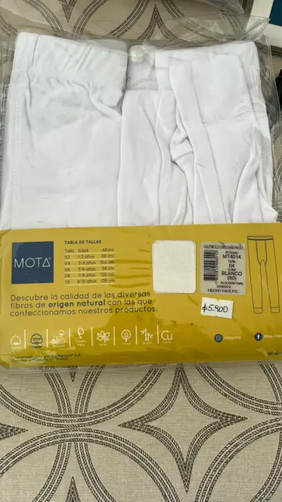 Pack de 2 calzoncillos largos niño Mota - miniatura 2