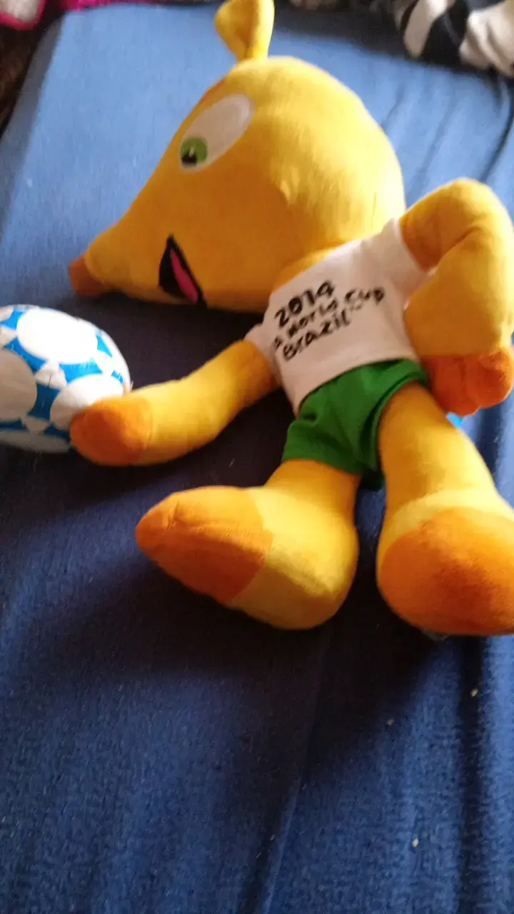 Peluche mascota Copa Mundial 2014 Brasil - 1