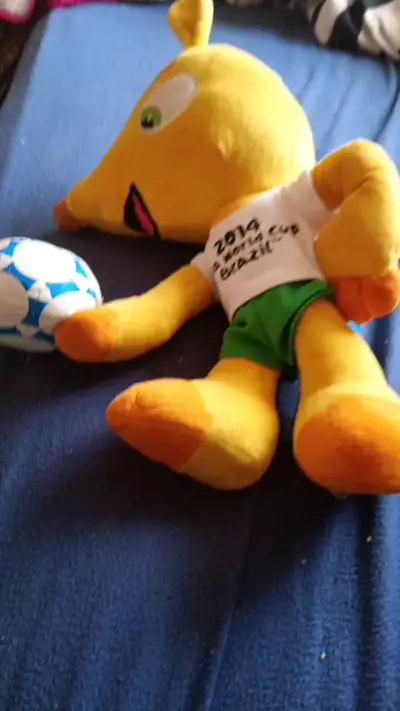 Peluche mascota Copa Mundial 2014 Brasil - miniatura 1