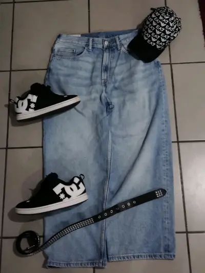 Jeans Baggy H&M - miniatura 1