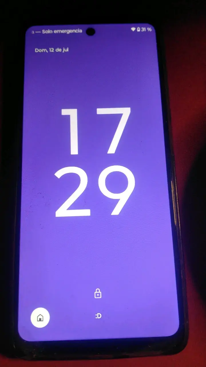 Smartphone Android con pantalla grande
