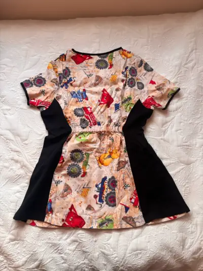Uniforme médico estampada con dibujos animados - miniatura 2