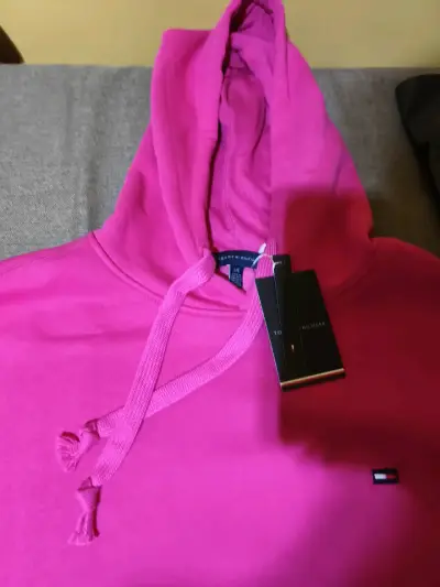 Polerón con capucha Tommy Hilfiger fucsia - miniatura 2