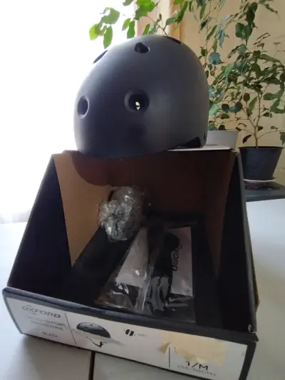 Casco de ciclismo Kali Oxford negro - miniatura 3
