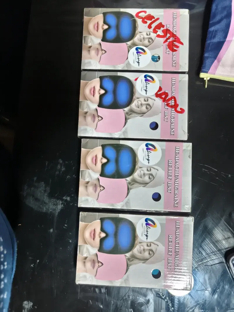 Gorro de alivio para migraña y dolor de cabeza
