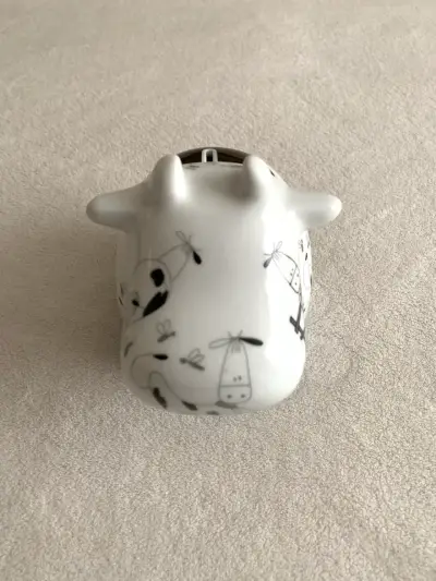 Alcancía de cerámica en forma de vaca - miniatura 2