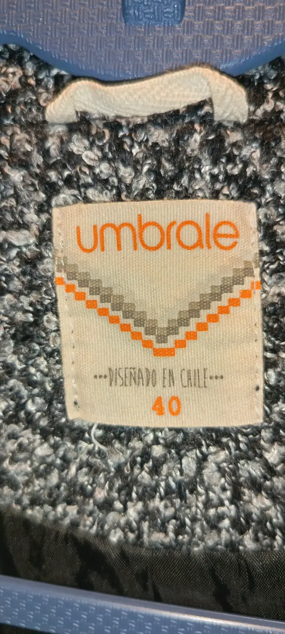 Abrigo Umbrale negro/gris con capucha - 6