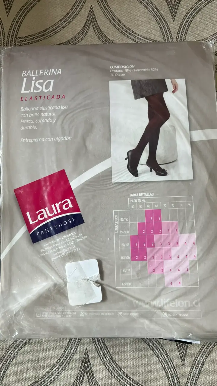 Pantys Ballerina Lisa Elasticada - 2