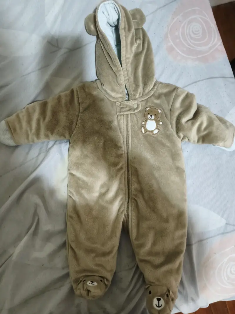 Enterito de bebé Carter's con capucha - 2