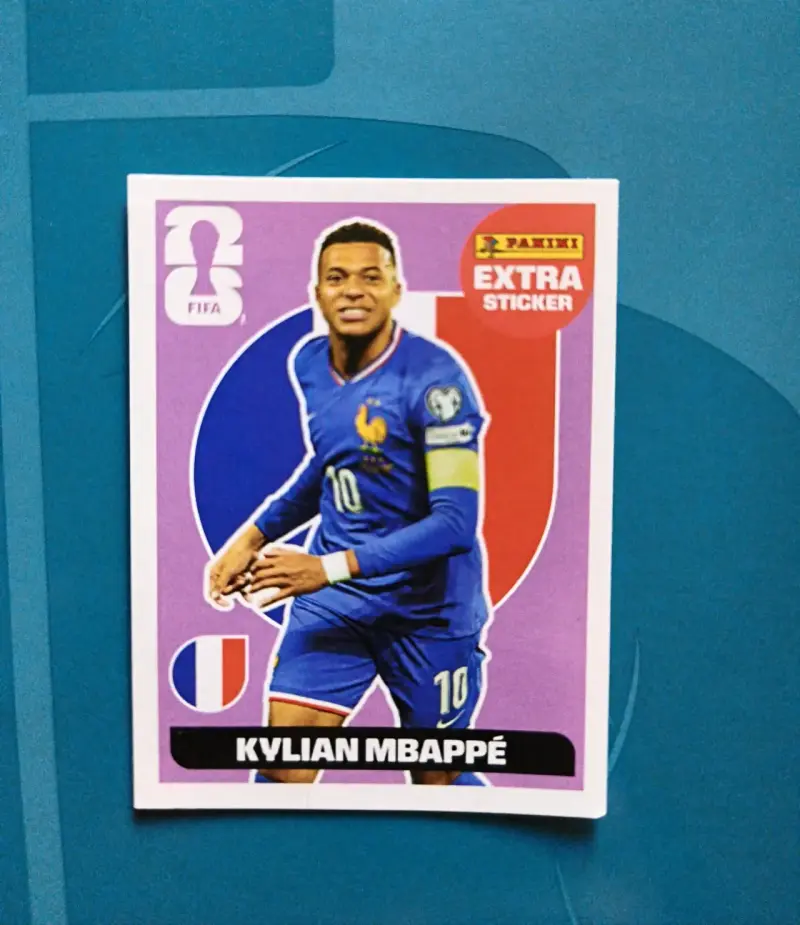 Lámina Panini FIFA Kylian Mbappé - 1