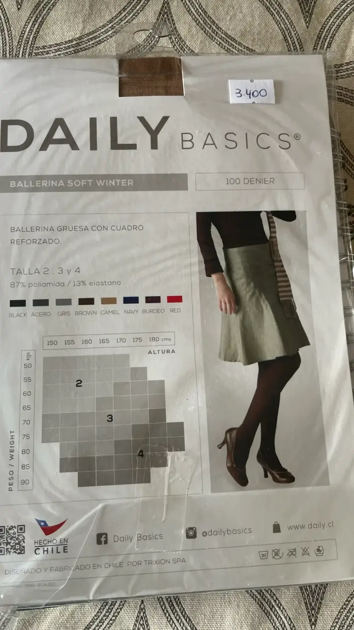 Pantys Daily Basics 100 denier - 2