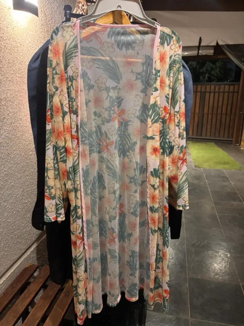 Kimono floral de verano para mujer - 3